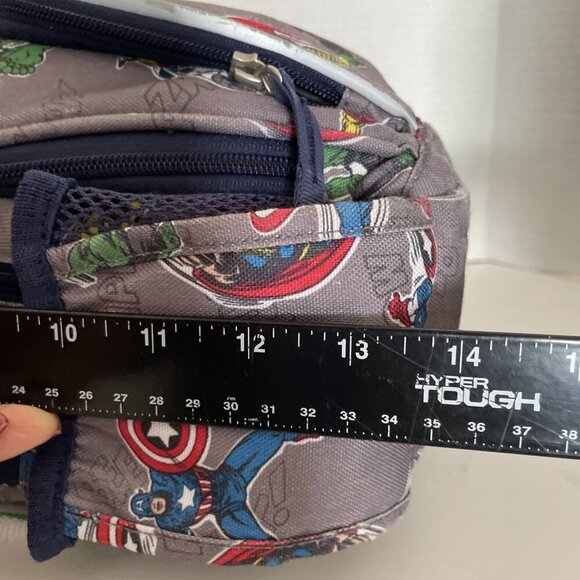 Pottery Barn Kids Mackenzie Marvel Comics Backpack & Lunch Box Superhero - Picture 9 of 16